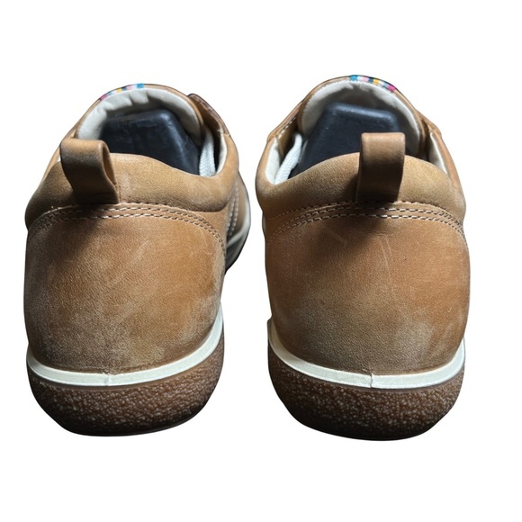 Ecco Brown Sneakers with White Laces - Picture 3 of 9